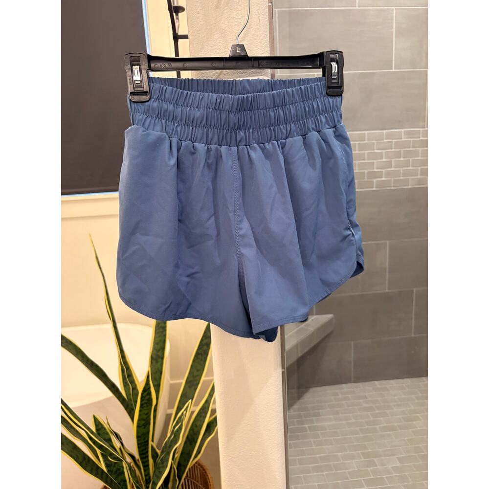 Amazon blue athletic shorts